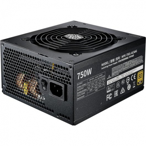 FUENTE ALIMENTACION COOLER MASTER 750W MWE GOLD 750 V2 ATX3.1 (MPE-7501-AFAAG-3EEU)