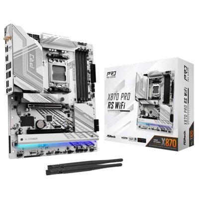 Placa base asrock x870 pro rs wifi am5 eatx