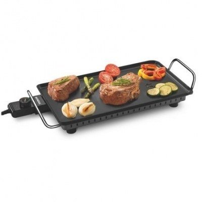 PLANCHA PARA ASAR MONDIAL TC-01 FAMILY - 2500W - 26*46CM - PARRILLA ALUMINIO 4MM - TERMOSTATO ALTA PRECISIÓN - COLOR NEGRO