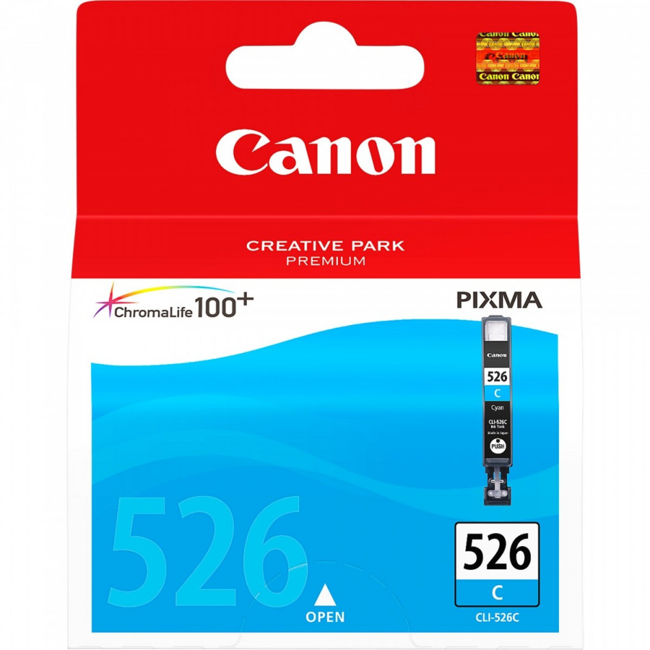 Cartucho tinta canon cli 526 cian