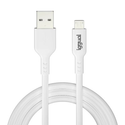 IGG316931 cable USB USB 2.0 1 m USB A Micro-USB A Blanco