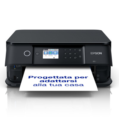 Epson Expression Premium XP-6100 - Impresora multifunción - color - chorro de tinta - A4/Legal (material) - hasta 32 ppm (impresión) - 120 hojas - USB, host USB, Wi-Fi - negro