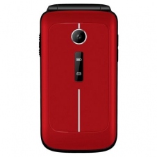 Teléfono Móvil Telefunken S430 para Personas Mayores/ Rojo