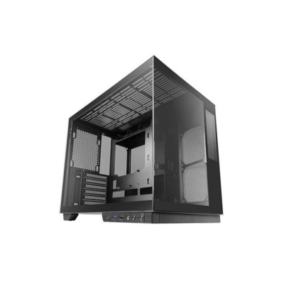 Caja ordenador mars gaming mcmirage atx cristal templado negro