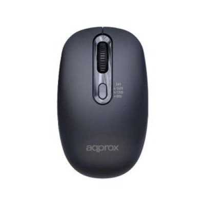 APPROX Ratón inalámbrico APPXM200 2.4GHZ Negro