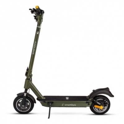Patinete Eléctrico SmartGyro K2 Army Certificado/ Motor 800W/ Ruedas 10/ 25km/h /Autonomía 45km/ Verde