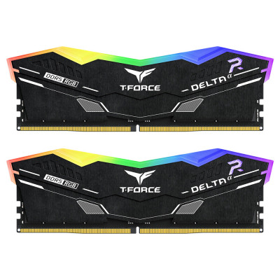 T-Force DELTA RGB DDR5 DESKTOP MEMORY BLACK 32GB (2x16GB) 6000MHz CL30