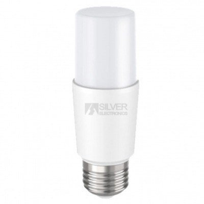 Bombilla led silver electronic eco tubular t37 ip20 - 720 lm - 9w=60w - e27 - 5000k - a+