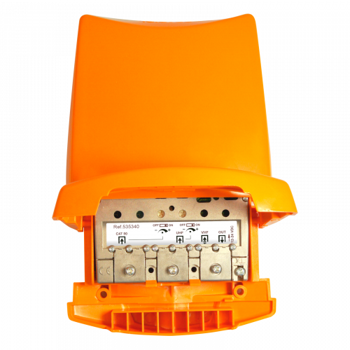 Amplificador Mastil 4e UHF C57-UHFmix-Vmix-FI