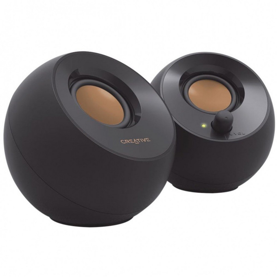 CREATIVE PEBBLE 2.0 SPEAKER USB BLACK