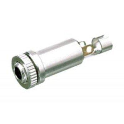 Conector JACK 3,5mm Hembra Stereo Metalica Aerea