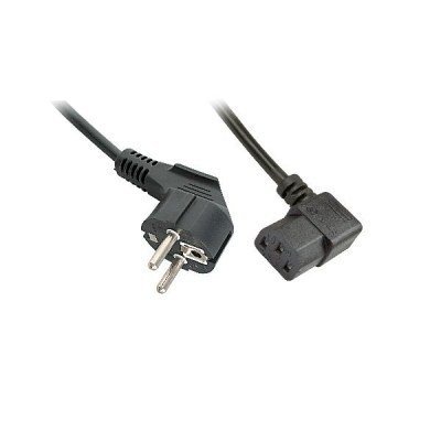 3M SCHUKO TO C13 MAINS CABLE, ANGLE