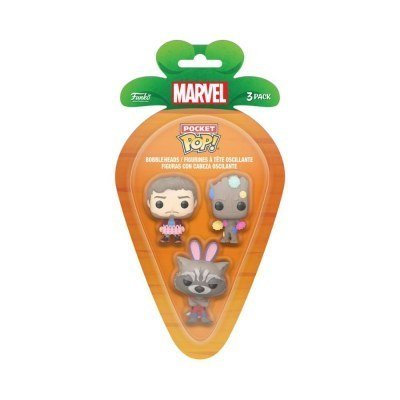 Funko pocket pop carrot marvel guardianes de la galaxia 77167 pack 3