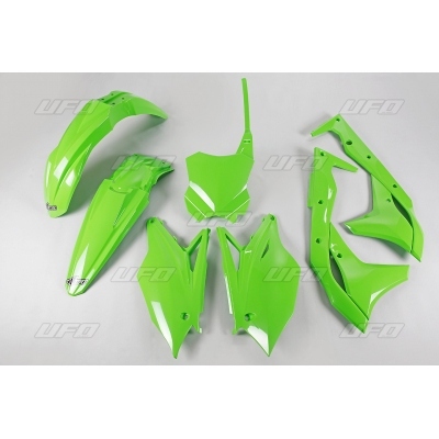 Kit de plásticos verde Kawasaki UFO KAKIT225@026