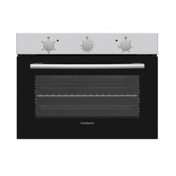 Horno compacto multifunción Corberó CCHCV4521M, 50 litros, 5 programas, control mecánico, clase A, negro e inox