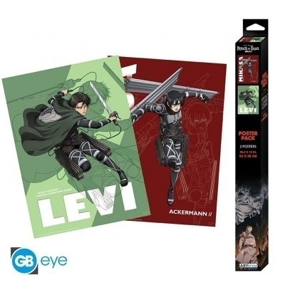 Set posters gb eye attack on titan