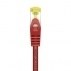 Aisens - Cable De Red Rj45 Lszh Cat.7 600 Mhz S/Ftp Pimf Awg26, Rojo,
