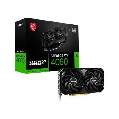 VGA MSI RTX 4060 VENTUS 2X BLACK 8GB OC GDDR6