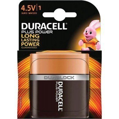 Duracell Pila Alcalina 4.5VK1 Plus Power 3LR12 - 1 Unidad