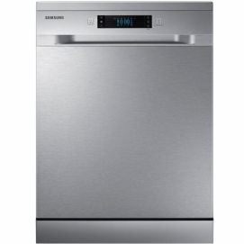 Lavavajillas Samsung DW60M6050FS/EC, 60 cm, 14 servicios, clase E, 95 kWh/100 ciclos, 44dB, 3ª bandeja, media carga, 7 programas, AquaStop,...