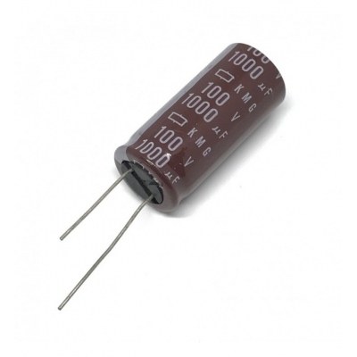 1000uF 100Vdc Condensador Electrolitico 105ºC 18x40mm Radial