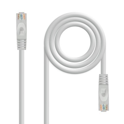 Nanocable Cable de red RJ45 LSZH Cat.6A UTP AWG24, Gris, 3 M