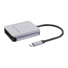 Lector Tarjetas CONCEPTRONIC USB-C 3.1 Gris (BIAN09G)