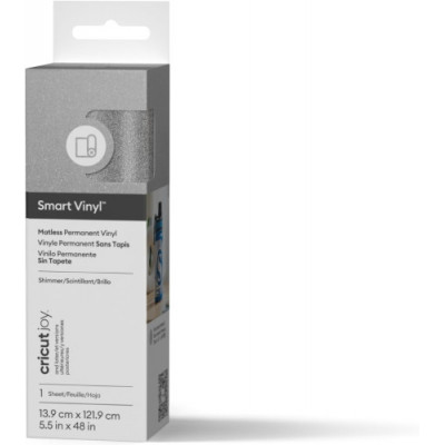 CRICUT SMART VINYL PERMANENT JOY 14X122CM 1 SHEET (SILVER)