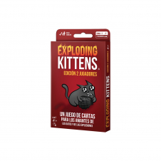 Asmodee Exploding Kittens EKIEK09ES juego de tablero Exploding Kittens Edición 2 Jugadores 10 min Juego De Cartas Partido