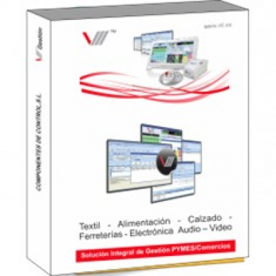 Software gestion v3+ tpv para comercios 2 usuarios licencia electro perpetua incluye 1 año matenimiento