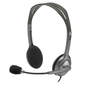 Logitech Auricular + Microfono H111 Negro