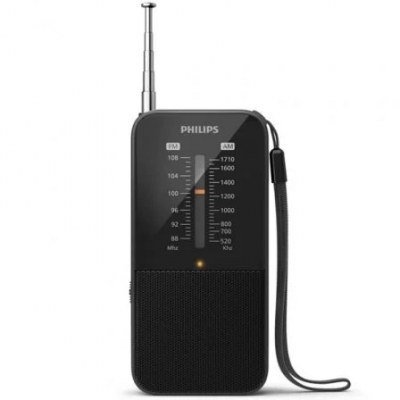 Radio Portátil Philips TAR1509/ Negra