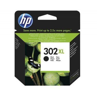 HP 302XL Negro Cartucho de Tinta Original - F6U68AE
