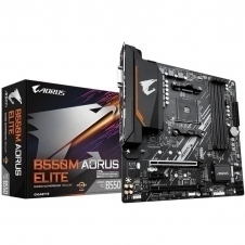 Placa base gigabyte b550m aorus elite am4 m - atx - 4x ddr4 - 4x sata 6gb - s - 4x usb 3.2 - 4x usb 2.0 gab55mael