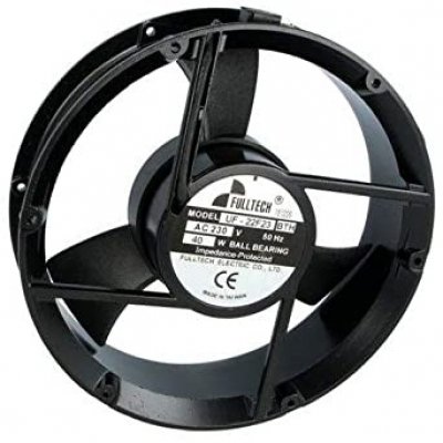VENTILADOR 230Vac Ø223x60mm 47W 2 Terminales BOLAS Fulltech