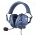 Auriculares Gaming Con Micrófono Konix Drakkar Skyfighter Pro/ Usb/ Azules