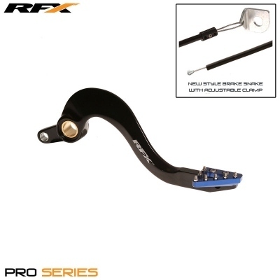 Pedal de freno trasero RFX Pro ST (anodizado duro negro/azul) - Yamaha YZF/WRF 450 FXRB4020199BU