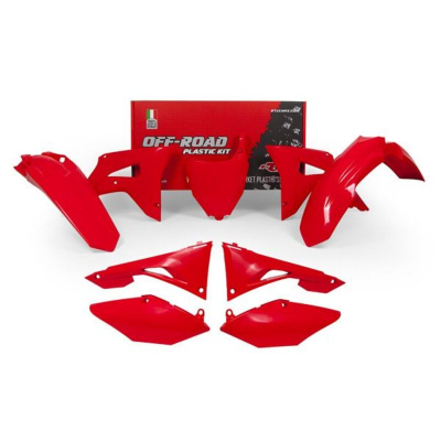 RACETECH Plastic Kit - Red Honda CRF R-KITCRF-RS0-522