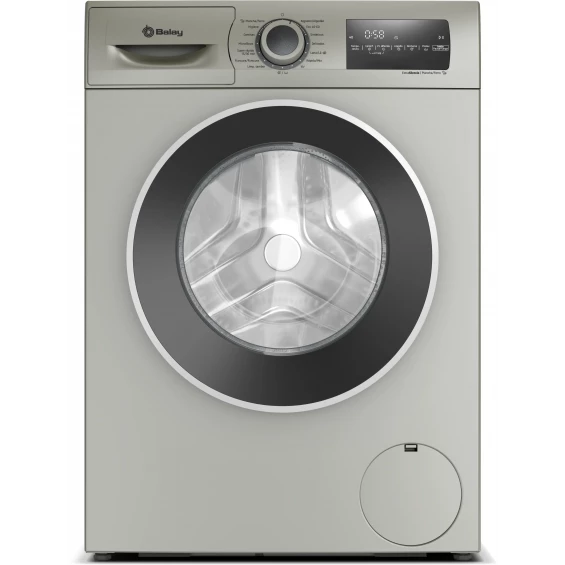 Lavadora Balay 3TS382X, 8 kg, 1200 rpm, clase A, acero mate antihuellas