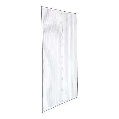 Mosquitera magnetica blanca 140 x 240 cm, 2 piezas 70 x 240 cm
