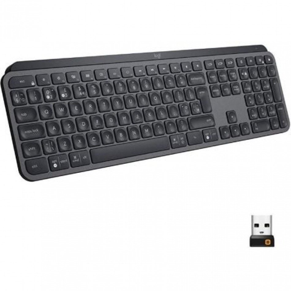 Teclado Inalámbrico y Bluetooth Logitech MX Keys