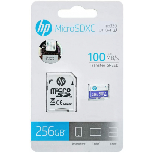 Tarjeta de memoria HP microSD 256GB HFUD256-1U3PA