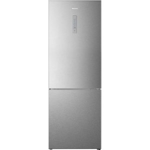 Frigorífico combi Hisense RB645N4BIC, 200 x 70.4 x 69.4 cm, No Frost, clase C, 190 kWh año, 35dB, 495 litros, Multi Air Flow, Metal Tech Cooling, reversible, Inverter, zona 0ºC, display, inox