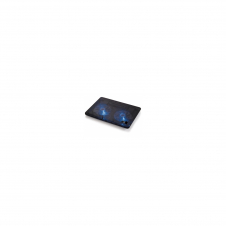 SOPORTE PORTATIL CONCEPTRONIC 2 VENTILADORES 17P NEGRA CNBCOOLPAD2F