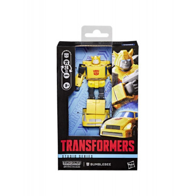Figura articulada bumblebee clase deluxe transformers devastatión - studio series 10 -5cm hasbro