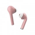 Trust Auriculares Bluetooth Nika - BT 5.0 TWS - Controles Tactiles - 16 Horas de Reproduccion - Alcance 10m - Estuche de Carga - Color Rosa