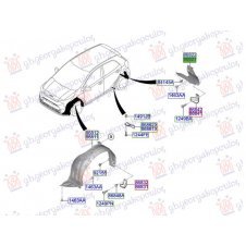 PASARUEDA TRASERA DE PLASTICO (O)