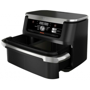 Freidora de aire Ninja AF500EU, doble SEPARABLE, 10.4 litros