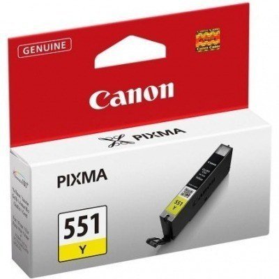 Canon CLI551 Amarillo Cartucho de Tinta Original - 6511B001