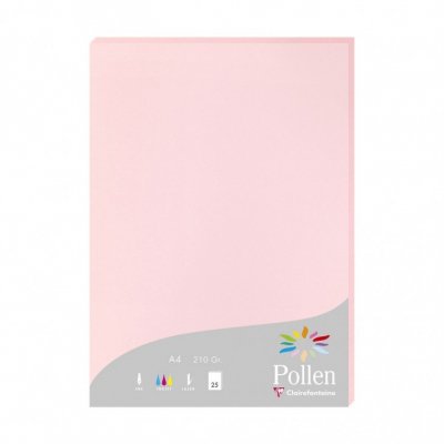 Pollen papel para impresora de inyección de tinta A4 (210x297 mm) 25 hojas Rosa